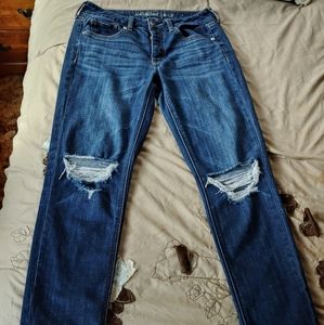 AE Tomgirl Jeans - Size 2